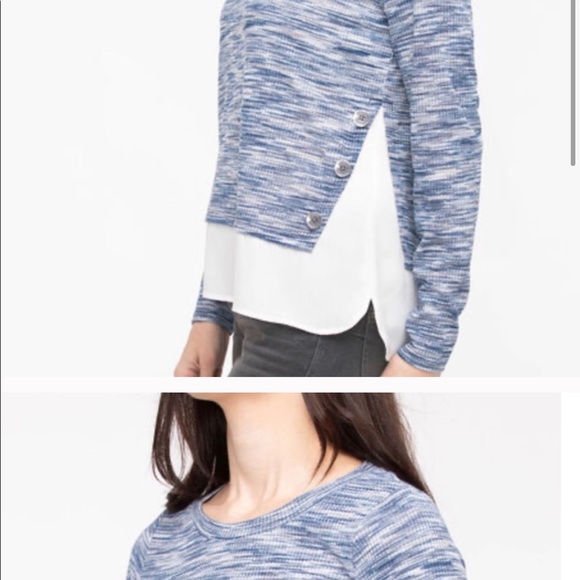 NWT Ricki’s Lightweight Knit Fooler Top - Picture 2 of 2